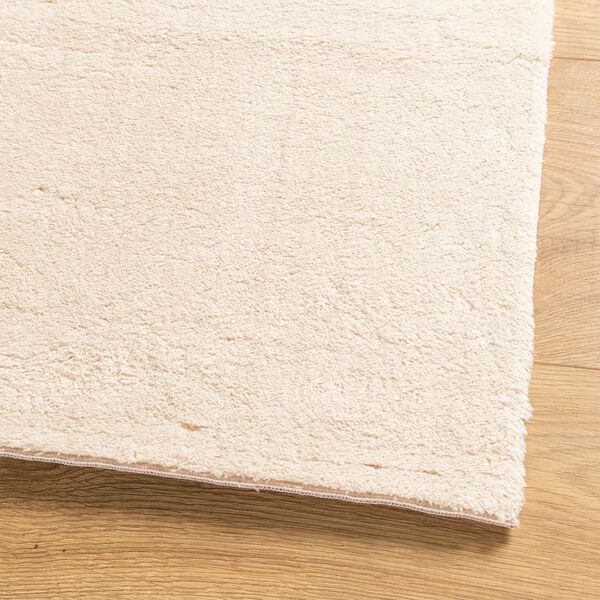 vidaXL Rug HUARTE Short Pile Soft and Washable Beige 240x340 cm