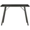 vidaXL Desk Black 90x50x79 cm