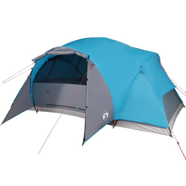 vidaXL Family Tent Crossvent 8-Person Blue Waterproof