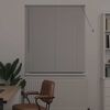 vidaXL Window Blind with Curtains Manual Silver Aluminium