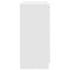 vidaXL Sideboard with Drawers White 100.5x35x76 cm Engineered Wood