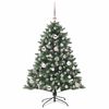 vidaXL Artificial Christmas Tree with 150 LEDs with Stand Green 120 cm