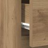vidaXL Sideboard with Drawer Artisan Oak 71x35x84 cm Engineered Wood