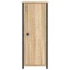 vidaXL Bedside Cabinets 2 pcs Sonoma Oak 32x42x80 cm Engineered Wood