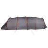 vidaXL Tunnel Tent with Roof Grey and Orange 890 x 470 x 220 cm