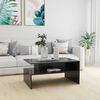 vidaXL Coffee Table Grey 90x60x42.5 cm Engineered Wood