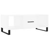 vidaXL Coffee Table White 102x50x40 cm Engineered Wood