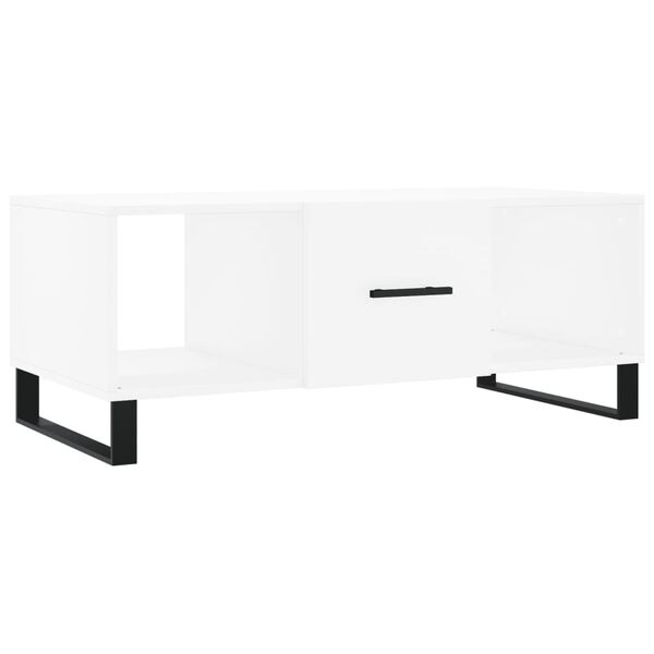 vidaXL Coffee Table White 102x50x40 cm Engineered Wood