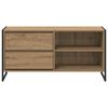 vidaXL TV Cabinet Artisian Oak 100 x 36 x 49.5 cm Engineered Wood