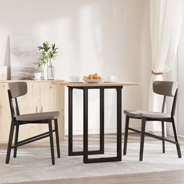 vidaXL Dining Table Legs O-Frame 60x40x73 cm Steel