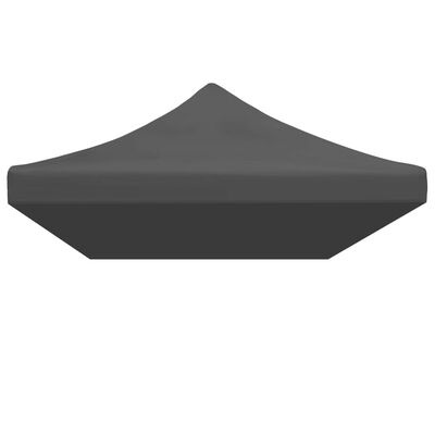 vidaXL Party Tent Roof 3x6 m Anthracite