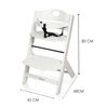 Baninni High Chair Muna Wood White