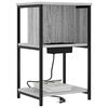 vidaXL Bedside Cabinet Grey Sonoma 38 x 31 x 61 cm Engineered Wood