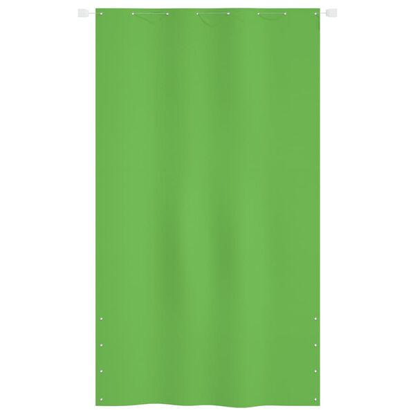 vidaXL Balcony Screen Light Green 140x240 cm Oxford Fabric