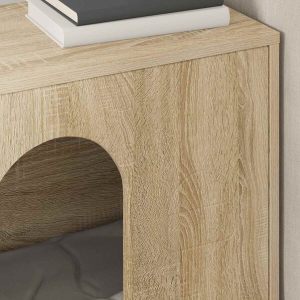 vidaXL Cat House Sonoma 51 x 30 x 52 cm Engineered Wood