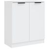 vidaXL Sideboards 2 pcs White 60x30x70 cm Engineered Wood