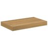 vidaXL Wall Shelf 2 pcs Brown 40 x 23.5 x 4 cm Engineered Wood