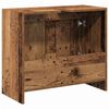 vidaXL Bathroom Cabinet Old Wood 63 x 29 x 55 cm Engineered wood