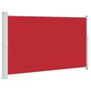 vidaXL Patio Retractable Side Awning 180x300 cm Red
