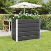 vidaXL Planter Anthracite 100 x 50 x 77 cm Galvanised Steel
