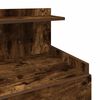 vidaXL Bedside Cabinets 2 pcs with 2 Drawers Smoked Oak 40x36.5x62 cm