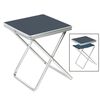 Camp Gear Folding Camping Stool Grey Aluminium 1404346
