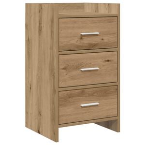 vidaXL Bedside Tables Artisan Oak 40 x 36 x 70 cm Engineered Wood