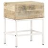 vidaXL Bedside Table 40x30x50 cm Solid Mango Wood