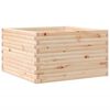 vidaXL Garden Planter 80x80x45.5 cm Solid Wood Pine