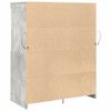 vidaXL Sideboard Concrete Grey 81x37x100 cm Engineered Wood
