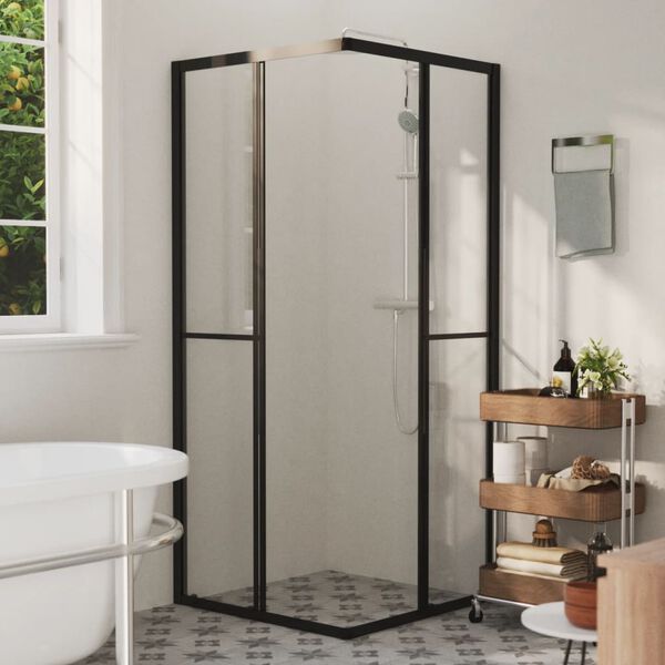 vidaXL Shower Cabin ESG 80x80x180 cm