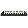 vidaXL Bed Frame without Mattress Black 180x200cm Engineered Wood