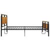 vidaXL Bed Frame without Mattress Metal 180x200 cm Super King