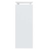vidaXL Console Table White 80x30x80 cm Engineered Wood