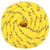 vidaXL Boat Rope Yellow 18 mm 25 m Polypropylene