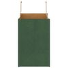 vidaXL Paper Bags 50 pcs with Handles Green 26x17x25 cm
