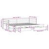 vidaXL Daybed with Trundle and Drawers without Mattress 90x200 cm