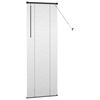 vidaXL Venetian Blinds Height Adjustable Black 175 x 65 cm Aluminium