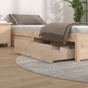 vidaXL Bed Drawers 4 pcs Solid Wood Pine