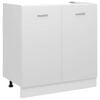 vidaXL Sink Bottom Cabinet | White | Engineered Wood | Sink Bottom Cabinet