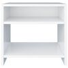 vidaXL Bedside Cabinet White 40x30x40 cm Engineered Wood