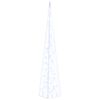 vidaXL Acrylic Decorative LED Light Cone Blue 120 cm