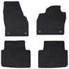 vidaXL Car Mat 4 pcs Black KAMIQ , SCALA Rubber