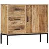 vidaXL Sideboard 88x30x71 cm Solid Mango Wood