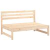vidaXL Garden Middle Sofa 120x80 cm Solid Wood Pine