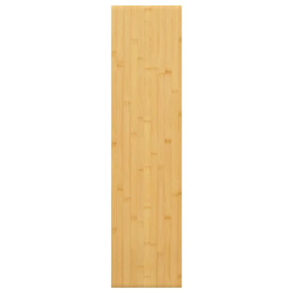 vidaXL Wall Shelf 80x20x2.5 cm Bamboo