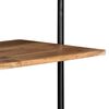 vidaXL Wall Shelf 94x35x113 cm Solid Acacia Wood