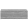 vidaXL 5 Piece TV Cabinet Set Grey Sonoma Engineered Wood