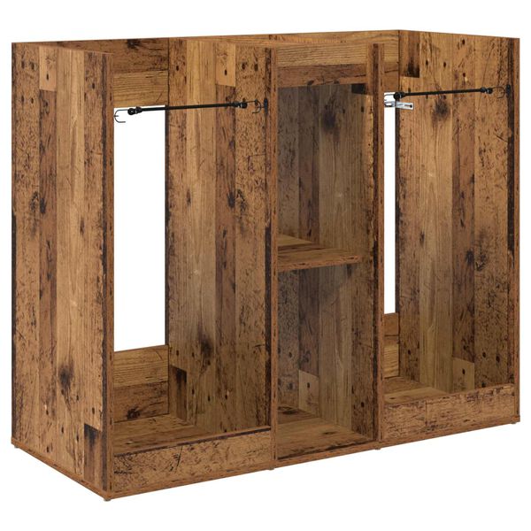 vidaXL Golf Cabinet Plain Old Wood 102 x 45 x 85.5 cm