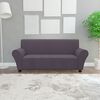 vidaXL Stretch Couch Slipcover Anthracite Polyester Jersey